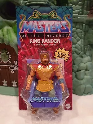 MOTU Masters Of The Universe Origins 200X King Randor Wave 13 New - Mint Card • $32.99