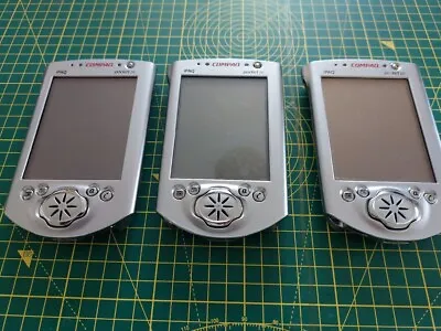 3 X Compaq IPaq H3630 H3635 PDA Pocket PC 206MHz 32MB • £20.54
