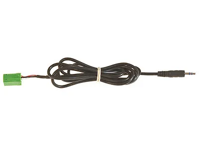 Renault Aux Input Lead 3.5mm Jack In Car Radio IPod MP3 Auxiliary Lead Adapter • £4.99