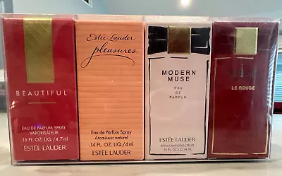 Estee Lauder Fragrance Treasures 4-piece Miniature Gift Set • $48.50