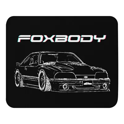 Third Gen Mustang Foxbody Fox Body Custom Line Art Mouse Pad • $21.69