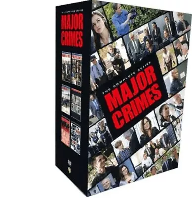 Major Crimes: The Complete Series 1-6 Season 1 2 3 4 5 6 NEW FREE SHIPPING ! • $34.99