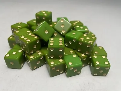 Green Bakelite Dice • $6