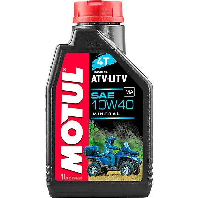 Motul ATV-UTV 4T Mineral Motor Oil 10W40 - 1 Liter • $18.03