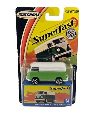 Matchbox Superfast 35th Anniversary Volkswagen Transporter No. 54 • $12.95