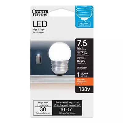 Feit S11 E26 (Medium) LED Bulb Soft White 7.5 Watt Equivalence (6-pack) • $19.62