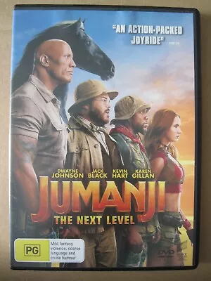 Jumanji-The Next Level (DVD 2019) - Used DVD Movie Free Postage • $6.50