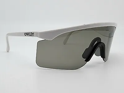 Oakley 03-206 Blades Gen 1 White Frame Grey Lens Sunglasses ULTRA RARE • $299.99