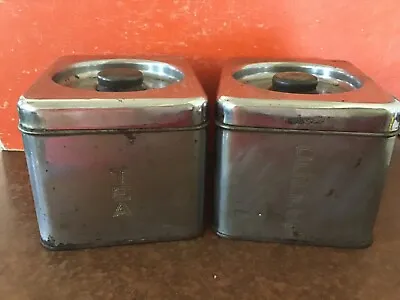 Vintage Lincoln BeautyWare Tea/Coffee Cannisters ~Decor Crafts Storage ~ Retro • $6