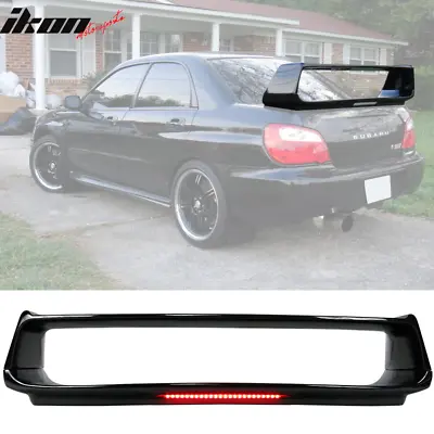 Fits 02-07 Subaru Impreza WRX STI Trunk Spoiler W/LED Brake Light Painted #08V • $339.99