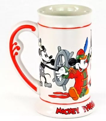 Mickey Mouse Coffee Mug Through Years Disney Cup Beer Stein Tankard 3D Large • $21.24