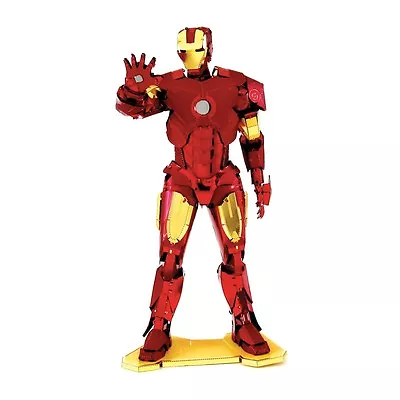 Fascinations Metal Earth Marvel Iron Man (Mark IV) 3D Laser Cut Steel Model Kit • $18.95