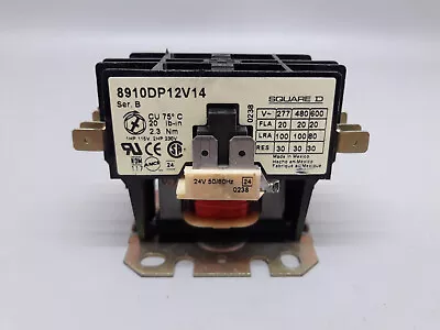 Square D 8910dp12v14 Contactor 1hp 115v 2hp 230v 50/60hz • $18.95