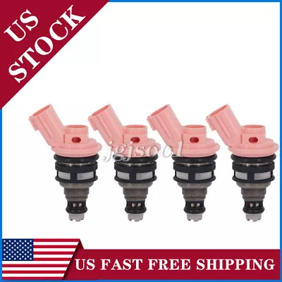 4x 16600-57Y01 Fuel Injectors For 1991-1999 NISSAN 1.6L L4 GA16DE Engine A46-00 • $44.49