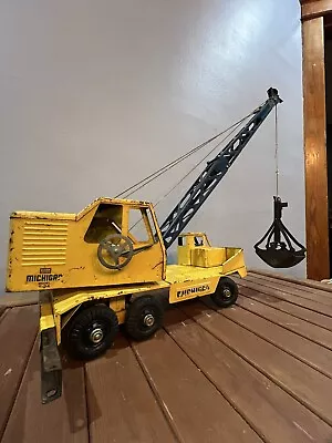 Vintage Michigan Shovel Crane - Yellow Model T-24 • $170