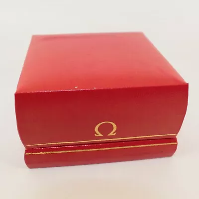 £69.99 • Buy Genuine Omega Watch Box Vintage Red 1501 Seamaster Speedmaster Constellation