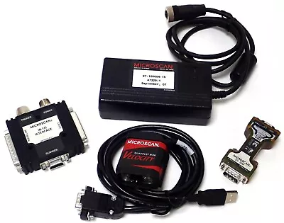 MICROSCAN QUADRUS MINI VELOCITY IMAGER FIS-6300-3104G W/ IB-131 IC-332 ++ • $1030.28