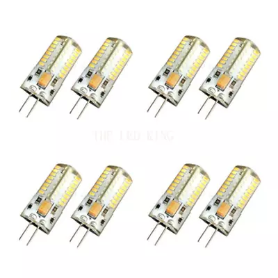 6- 10Pcs/Lot G4 LED Bulb Lamp 3W 5W 9W 12W 15W SMD 3014 AC 220V 110V White/Warm  • $7.96