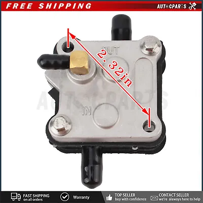 Fuel Pump Fit Mercury Mercury 60HP 0P017000 THRU 0P325499 BIGFOOT 3CYL 2Stroke • $25.99