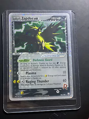 Rocket's Zapdos EX #106/109 - Rocket Returns  - P/EX • $119.99