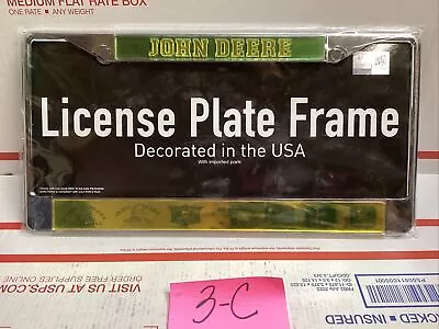 WinCraft John Deere License Plate Frame Vintage ED4U #3077 • $25.68