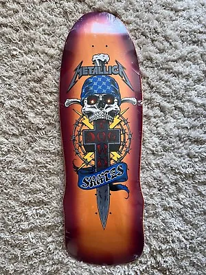 NEW 2019 DOGTOWN SKATES METALLICA Limited Edition Skateboard Deck Rare-in Shrink • $290