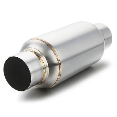 2.5  Inlet 2.5  Outlet Performance Mufflers Exhaust/Resonator SS Universal • $43
