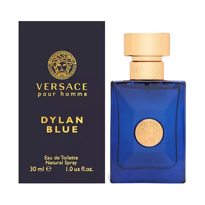 Versace Pour Homme Dylan Blue By Versace For Men 1.0 Oz EDT Spray Brand New • $33.90