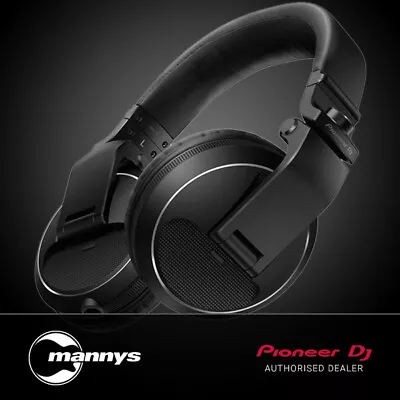 Pioneer HDJX5 Over-Ear DJ Headphones (Black) • $189