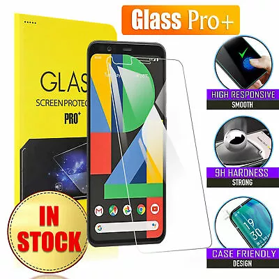 For Google Pixel 8 Pro 7 6A 5 5A 4A 4 XL 3A 3 XL Tempered Glass Screen Protector • $4.49