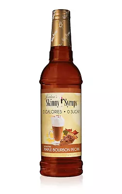 Jordan's Skinny Mixes Sugar Free Maple Bourbon Pecan Syrups 25.4 Fl Oz • $13.10