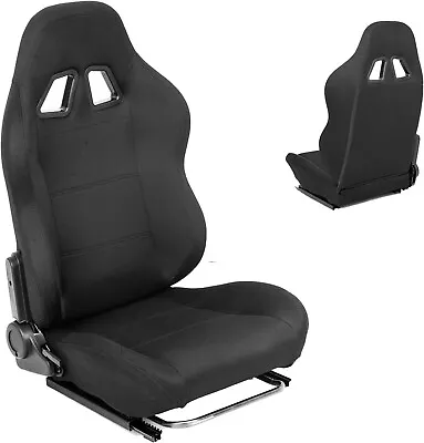 Dardoo Gaming Seat With Adjustable Double Slide Adapt Sim Racing CockpitBlack • £199.99