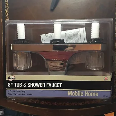 DANCO Mobile Home RV Bath Room 8  Tub Shower 2 Handle Faucet CHROME 33156 • $24.99