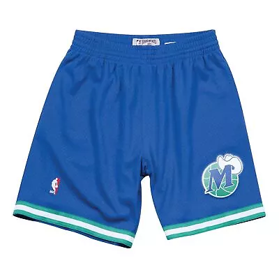 Mens Mitchell & Ness NBA Swingman Shorts 1998-99 Dallas Mavericks • $69.99