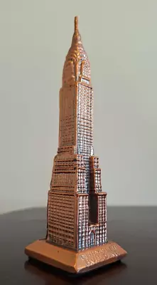 Chrysler Art Deco Souvenir Building Metal Replica Architecture Model Vintage • $79