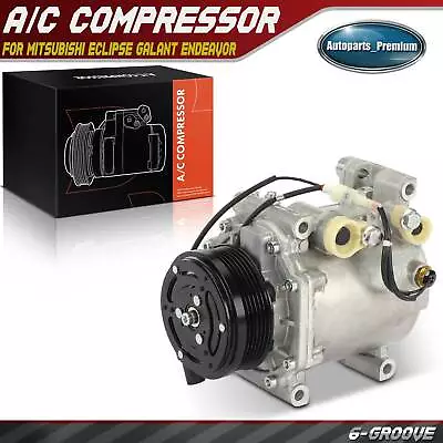 A/C Compressor W/ Clutch For Mitsubishi Eclipse 2006-2010 2012 Galant 2004-2009 • $124.99