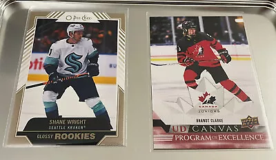 22-23 NHL Upper Deck Series 2 Inserts:Canvas Dazzlers Glossy Rookie 25% Off 4+ • $3.39