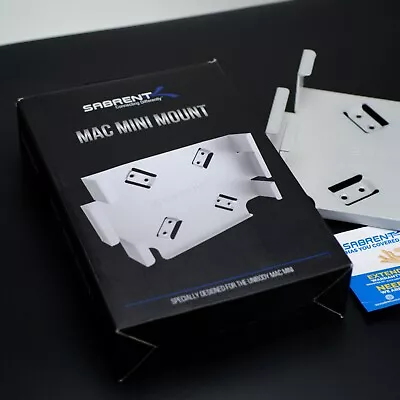 Sabrent Mac Mini VESA Mount/Wall Mount/Under Desk Mount • £15