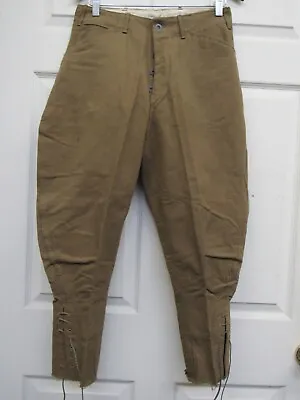 WW1 US M1912 Doughboy Uniform Breeches Pant Trousers Summer 1918 Baltimore Depot • $175