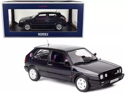 1/18 Norev 1991 Volkswagen Golf GTI  Fire And Ice  Diecast Dark Purple 188558 • $78.45