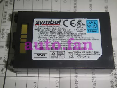 5PCS Applicable For Symbol MC70 Battery 82-71363-03 1900mAh • $127.75