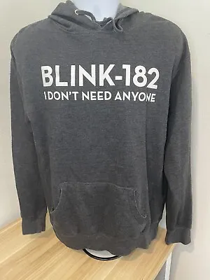 Blink 182 Independent Gray Hoodie XL I Don’t Need Anyone Misery Loves Company  • $49.95