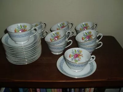 Vintage Aichi China Sheffield Pattern Made In Occupied Japan Cup & Saucer • $10