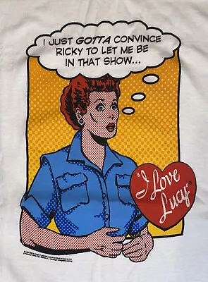 Lucille Ball I LOVE LUCY Vintage 1996 Uncommon T-Shirt ADULT Large New Condition • $65