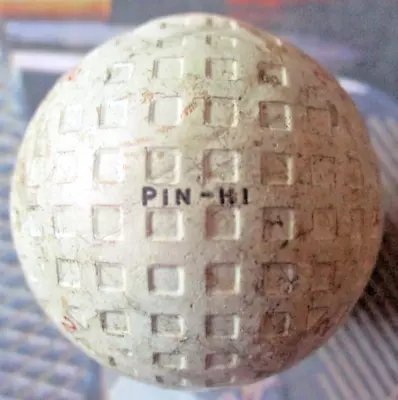 Vtg - PIN-HI Golf Ball - Mesh - #2 - Made In Scotland • $24