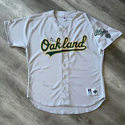 Authentic Oakland Athletics Jersey Tony La Russa Autograph 52 XXL 2XL A's • $121.50