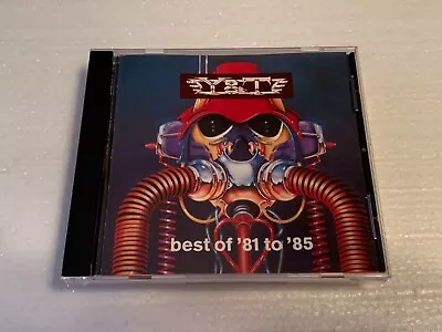 Best Of 1981-1985 By Y&T (CD 1990) GREATEST HITS • $7.99