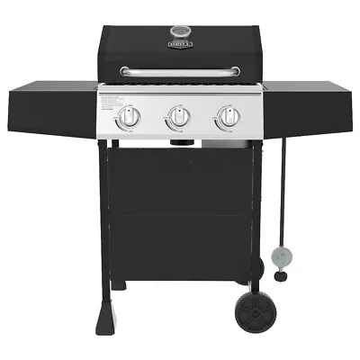 3-Burner Propane Gas Grill With 430 Sq. In. Cooking Space And Temperature Gauge • $135.99