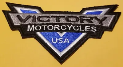 Victory Motorcycles USA Embroidered Patch * Approx.  2.5 X 4.5  • $7.65