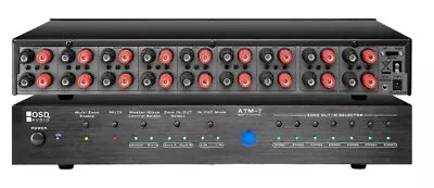 OSD Audio ATM-7 7x Zone 14x Speaker Automatic Speaker Selector NO Remote • $125